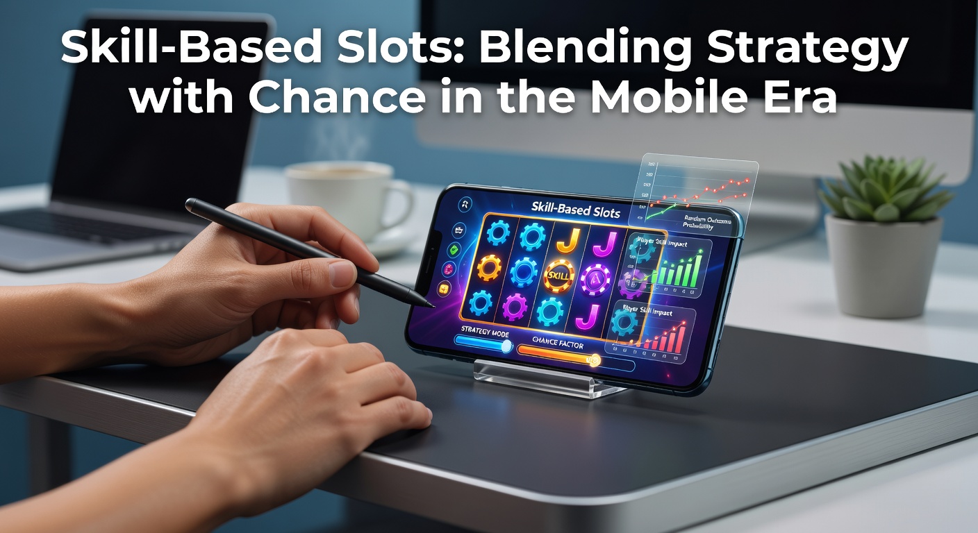 Vibrant mobile screen displaying a skill-based slot game with interactive bonus rounds featuring racing cars and strategy elements