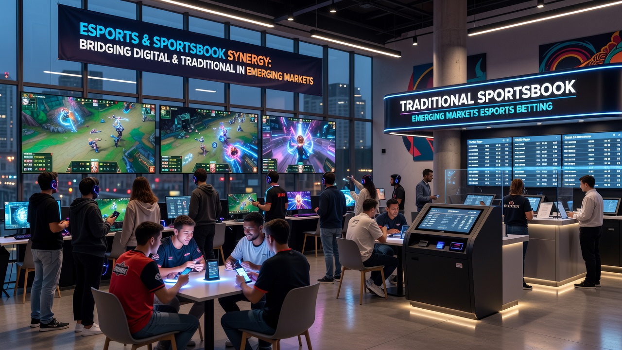 Mobile sportsbook interface showing esports betting markets alongside traditional sports during a tournament in an emerging market